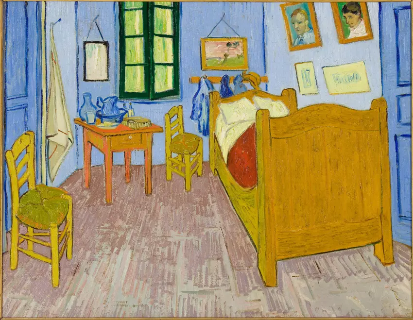 La Chambre à Arles de Vincent Van Gogh, au musée d'Orsay