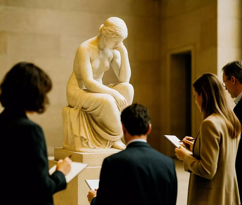Visite dessinée au musée avec Paris Antoinette